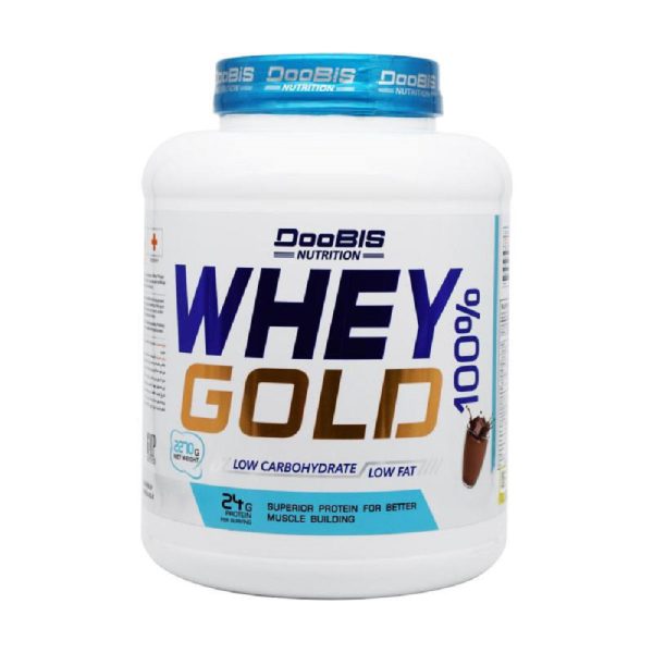 وی گلد 100 درصد دوبیس 2270 گرمی DooBiS WHEY GOLD 100% 2270 g