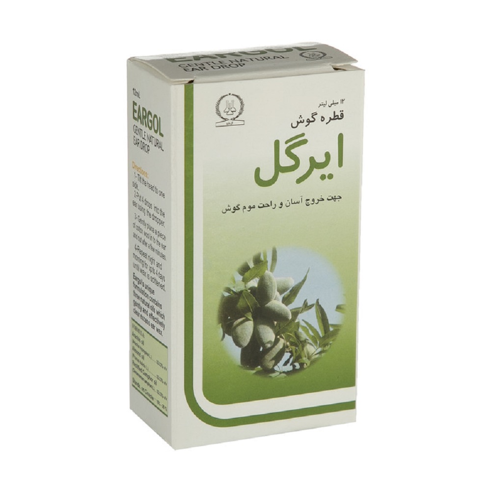 قطره گوش ایرگل گل دارو 12 میلی لیتر