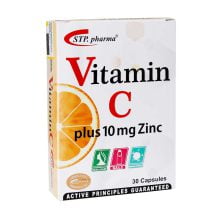 کپسول ویتامین C همراه با زینک اس تی پی فارما 30 عددی