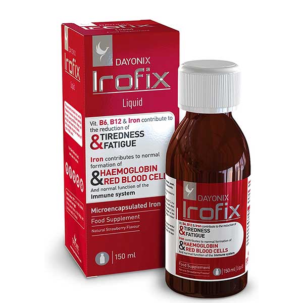 شربت آیروفیکس دایونیکس 150 میلی لیتری Dayonix Irofix Syrup 150 ml