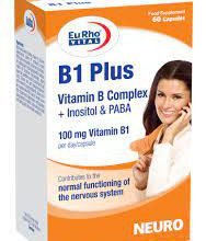 کپسول ویتامین B1 پلاس یوروویتال 60 عددی