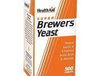 مخمر آب جو هلث اید 60 عددی HealthAid Brewers Yeast  60 Tablets