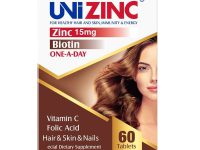 قرص یونی زینک 60 عددی UNI ZINC Tablets 60 Tablets