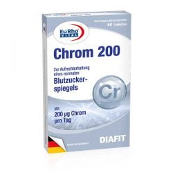 کروم 200 یورو ویتال 60 عددی EuRho Vital Chrom 200 60 Tablets