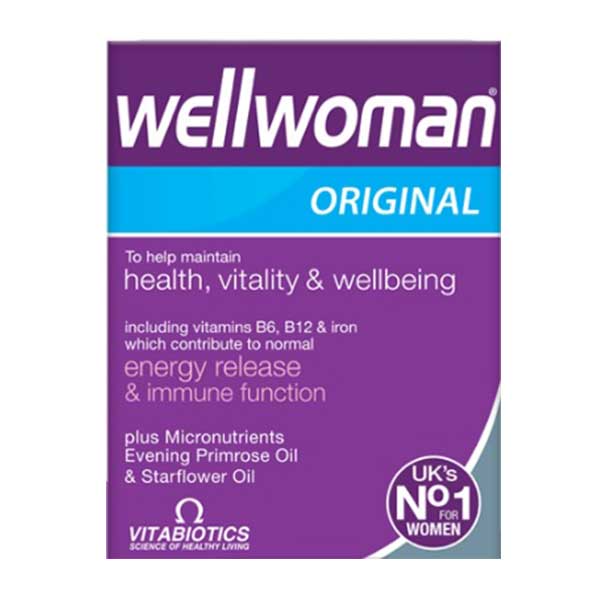 ول ومن اوریجینال ویتابیوتیکس 30 عددی Vitabiotics Wellwoman Original 30 Tablets