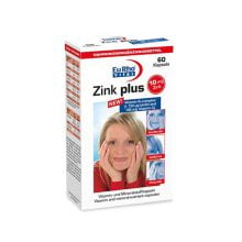 زینک پلاس 10 میلی گرم یورو ویتال 60 عددی EuRho Vital Zink plus 10 mg 60 Capsules
