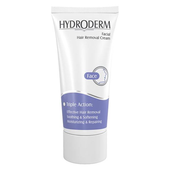 کرم موبر صورت هیدرودرم حجم 40 میل Hydroderm Facial Hair Removal Cream 40ml