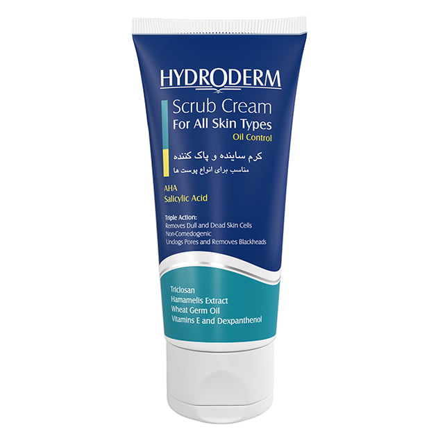 کرم ساینده و پاک کننده هیدرودرم ۲۰۰ میلی لیتر Hydroderm Scrub Cream 200 ml