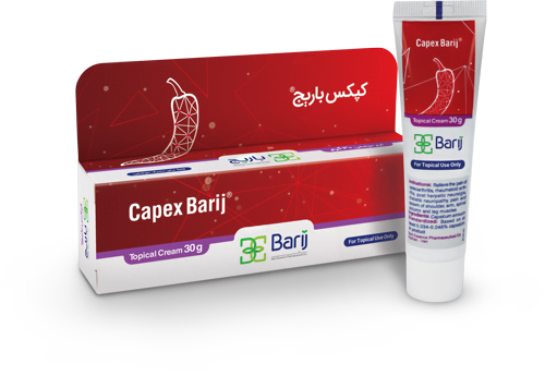 کرم موضعی کپکس باریج 30 گرمی Barij Essence Capex Topical Cream 30g