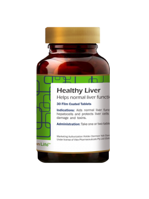 هلسی لیور گلدن لایف 30 عددی Golden Life Healthy Liver 30 Coated Tablets
