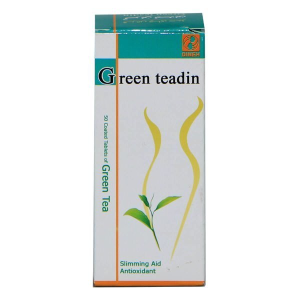 قرص گرین تیدین دینه ۵۰ عددی Dineh Green Tea Din 50 Herbal Tablets