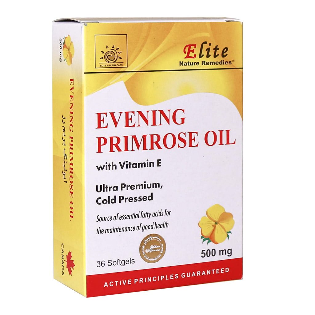 ایونینگ پریم رز الیت 36 عددی Elite Evening Primrose Oil 36 Softgels