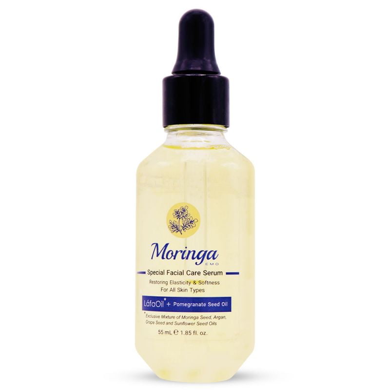 سرم مراقبت از صورت مورینگا امو مناسب انواع پوست حجم 55 میل Moringa Special Facial Care Serum For All Type Skin 55 ml