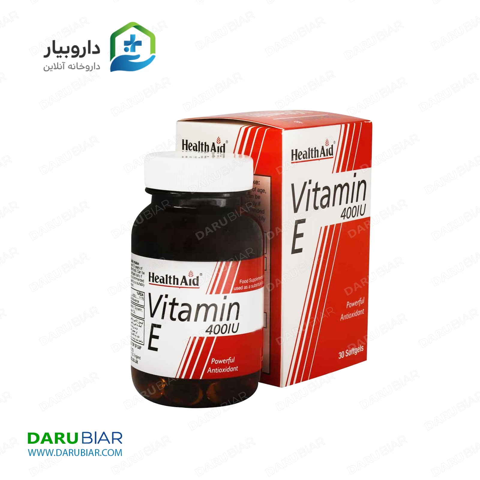 سافت ژل ویتامین E 400 واحد هلث اید Health Aid Vitamin E 400 IU
