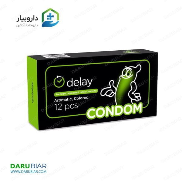 کاندوم کاندوم مدل Delay بسته 12 عددی Condom Delay Condoms 12pcs