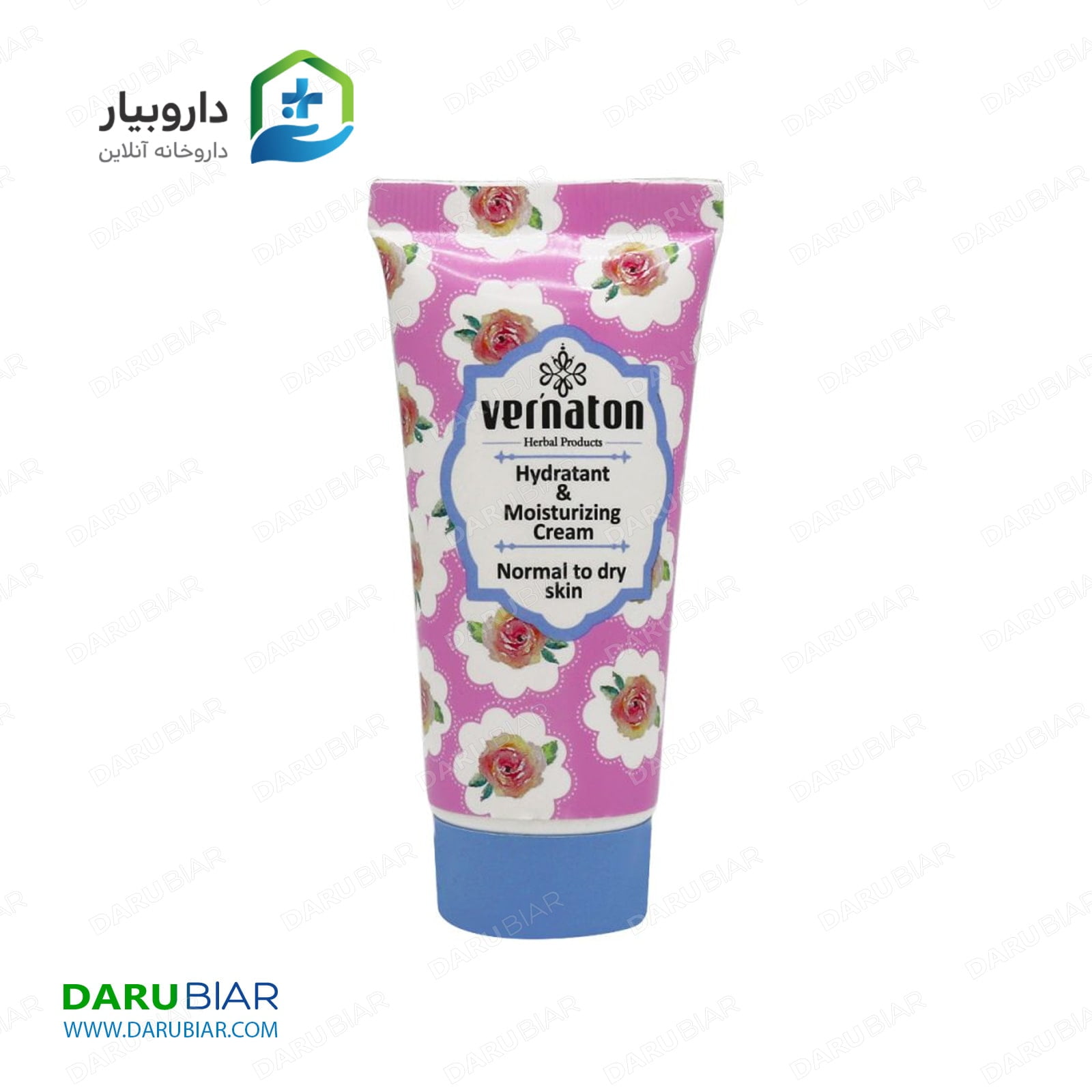 کرم آبرسان و مرطوب کننده مخصوص پوست های معمولی تا خشک ورناتن 60 میلی لیتر Hydratant & Moisturizing Cream For Normal To Dry Skin Vernaton 60 ml