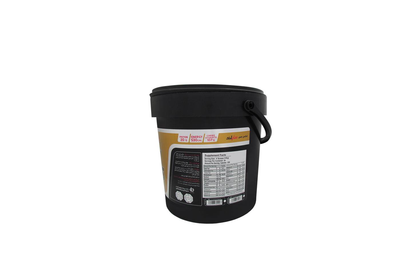 پودر مکس مس ساپلند نوتریشن 4540 گرمی Suppland Nutrition Max Mass Powder 4540 gr
