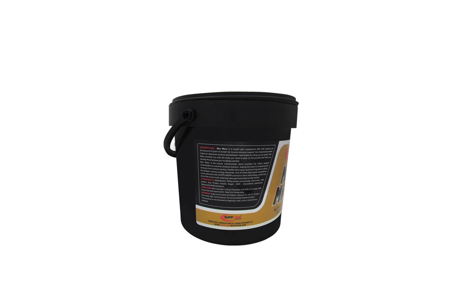 پودر مکس مس ساپلند نوتریشن 4540 گرمی Suppland Nutrition Max Mass Powder 4540 gr