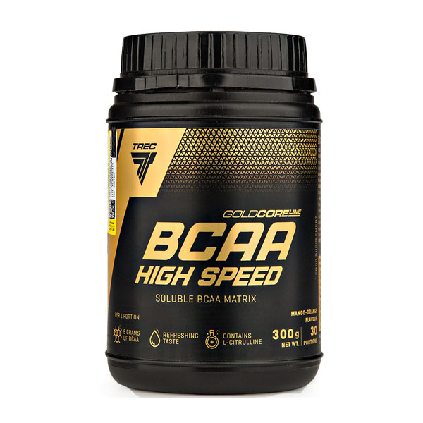 پودر بی سی ای ای های اسپید گلد کر ترک نوتریشن 300 گرم Trec Nutrition Gold Core BCAA High Speed Powder