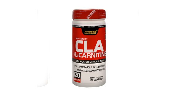 کپسول سی ال ای با ال کارنیتین ویثر 120 عددی  Wisser Nutrition CLA + L-Carnitine 120 Capsules