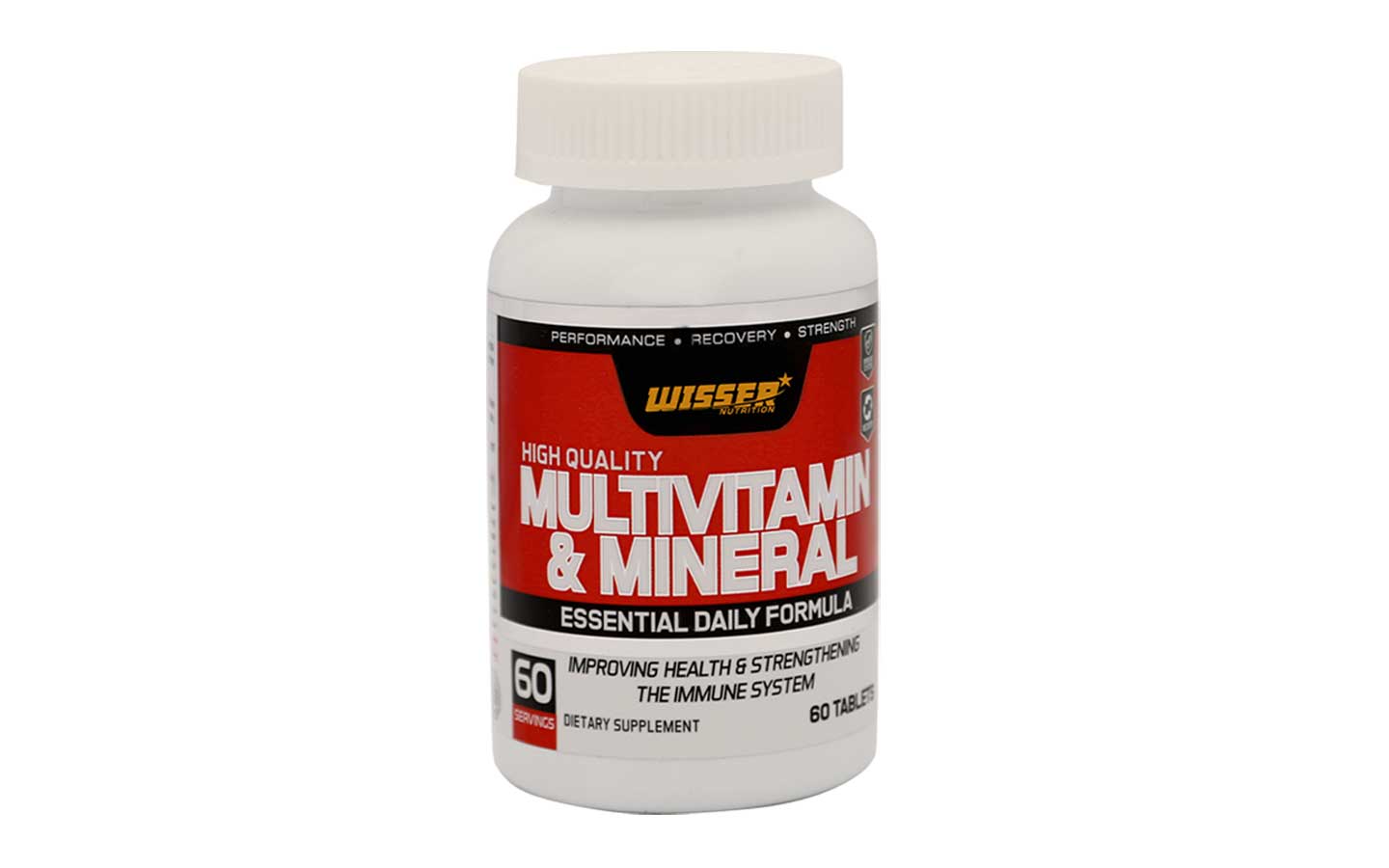 مولتی ویتامین و مینرال ویثر 60 عددی Wisser Multivitamin and Mineral 60 Tablets