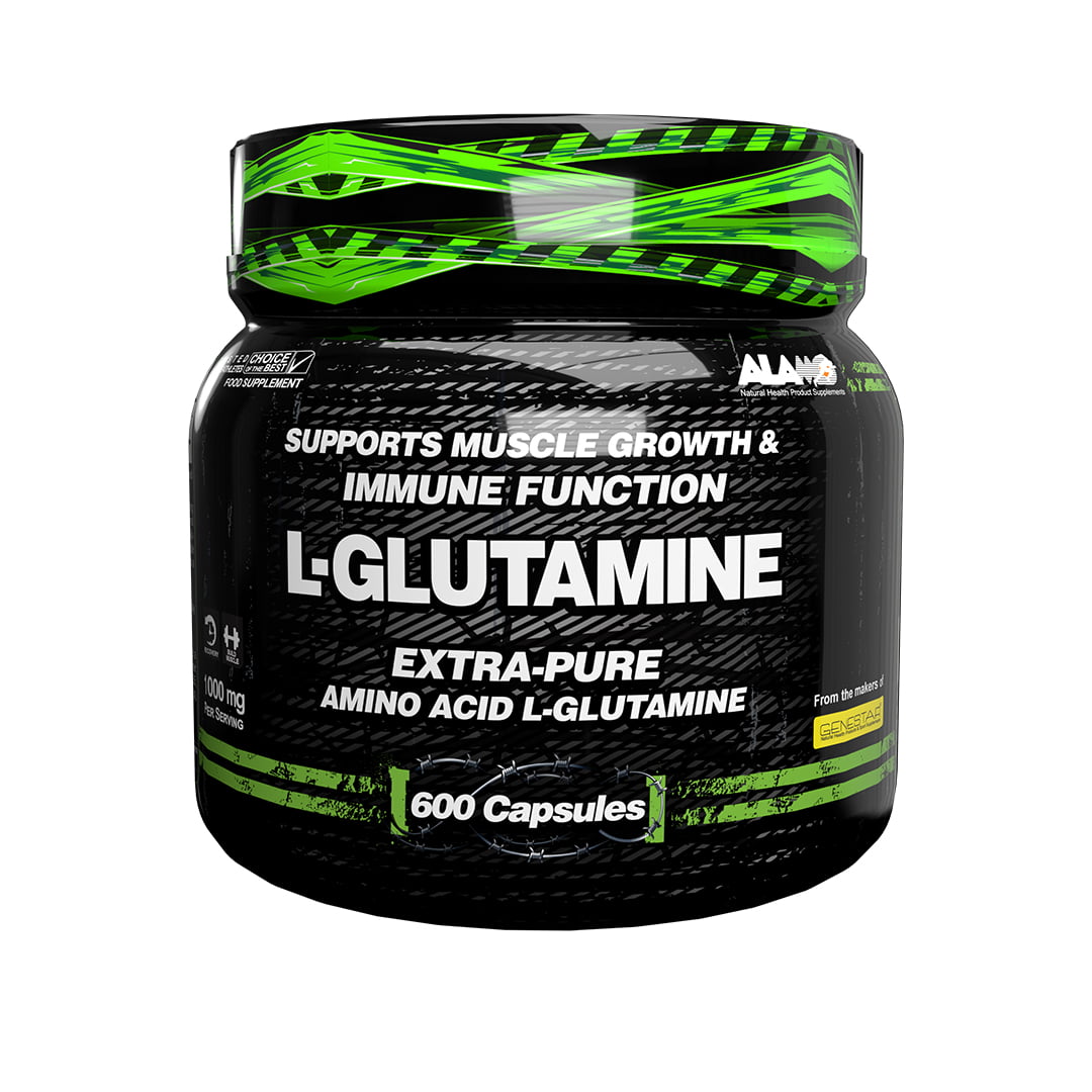 کپسول ال گلوتامین آلامو 600 عددی Alamo L-Glutamine 600 Capsules