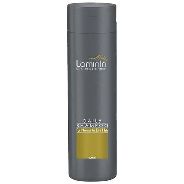 شامپو روزانه لامینین مناسب موهای معمولی تا خشک ۲۰۰ میلی لیتر Laminin Daily Shampoo For Normal To Dry Hair 200 ml