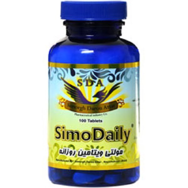 قرص مولتی پریناتال سیمرغ دارو عطار100 عدد  Simorgh Darou Attar Multi Prenatal 100 Tablets