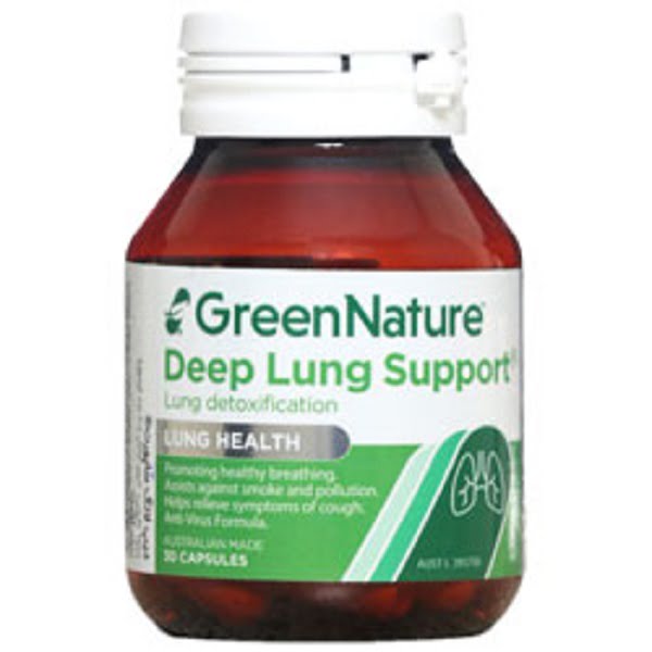 کپسول دیپ لانگ ساپورت گرین نیچر 30 عدد Green Nature Deep Lung Support 30 Capsule