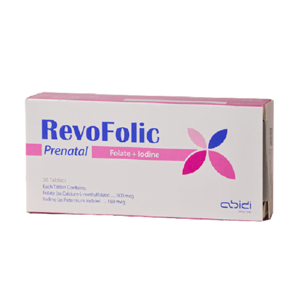 قرص روفولیک پریناتال عبیدی 30 عدد ( Abidi Revofolic Prenatal 30 Tablets )