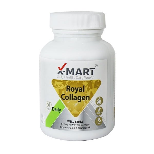 قرص رویال کلاژن ایکس مارت 60 عدد X Mart Royal Collagen 60 Tabs
