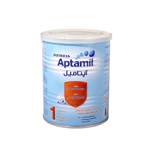 شیر خشک آپتامیل ۱ نوتریشیا مخصوص شیرخواران از بدو تولد تا ۶ ماهگی ۴۰۰ گرمی Nutricia Aptamil 1 Milk Powder From Birth Onwards 400g