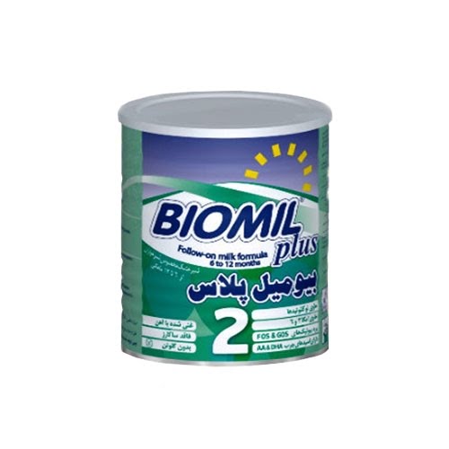 شیر خشک بیومیل پلاس ۲ فاسکا مناسب شیرخواران از ۶ تا ۱۲ ماهگی ۴۰۰ گرمی