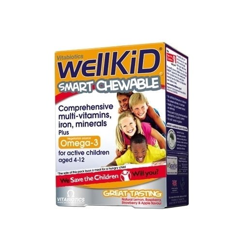 ول کید مولتی ویتامین جویدنی کودکان-WellKid Multi-Vitamins