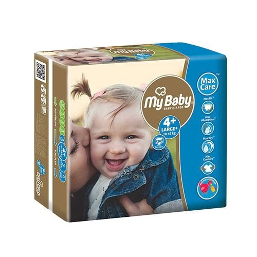 My Baby Max Care Size 4 Diaper Pack of12