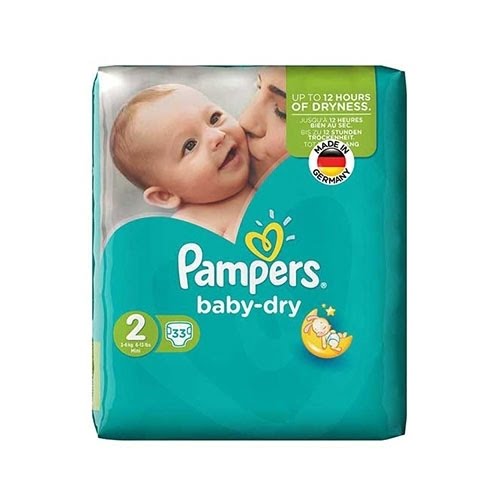 پوشک Baby Dry سایز 2-Baby Dry Size 2 Diaper Pack