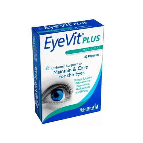 آی ویت پلاس هلث اید 30 عددی Health Aid Eye Vit Plus 30 tablets