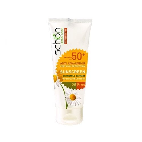 کرم ضد آفتاب رنگی فاقد چربی شون با رنگ طبیعی + SPF50-SPF50 Schon Natural Tinted Oil Free Sunscreen SPF50