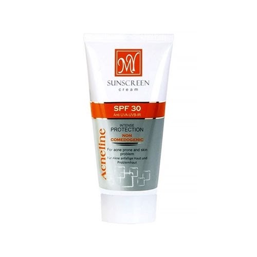 کرم محافظ آفتاب آکنه لاین مای-Sunscreen Cream For Sensitive Skin SPF 30