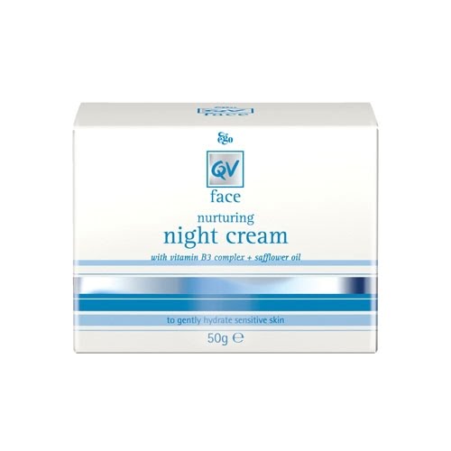 کرم شب مغذی ومرطوب کننده قوی QV Face Night Cream