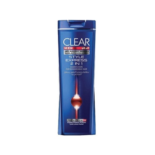 شامپوضدشوره ویژه آقایان2در1حالت دهنده(مناسب هرنوع مو)-Clear Style Express 2 In1 Anti Dandruff Shampoo For Men