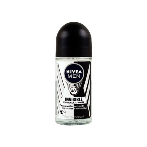 رول بلک&وایت ضدآثارعرق مردانه-Nivea Men Invisible For Black & white Roll-On Deodorant