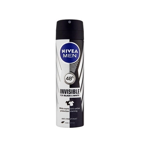 اسپری بلک&وایت ضدآثارعرق مردانه-Invisible For Black & White Spray