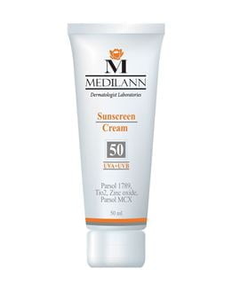 کرم ضد آفتاب رنگی مدیلن SPF50 حجم 50 میل - Sunscreen Tinted Cream SPF 50