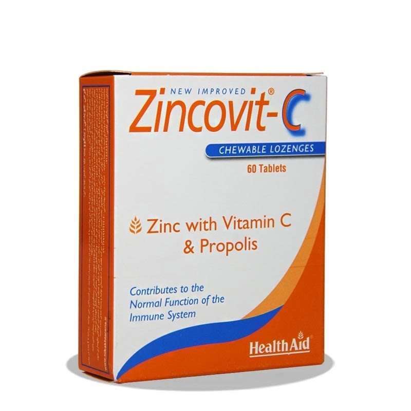 زینکوویت ث هلث اید 60 عددی HealthAid Zincovit 30 Tablets