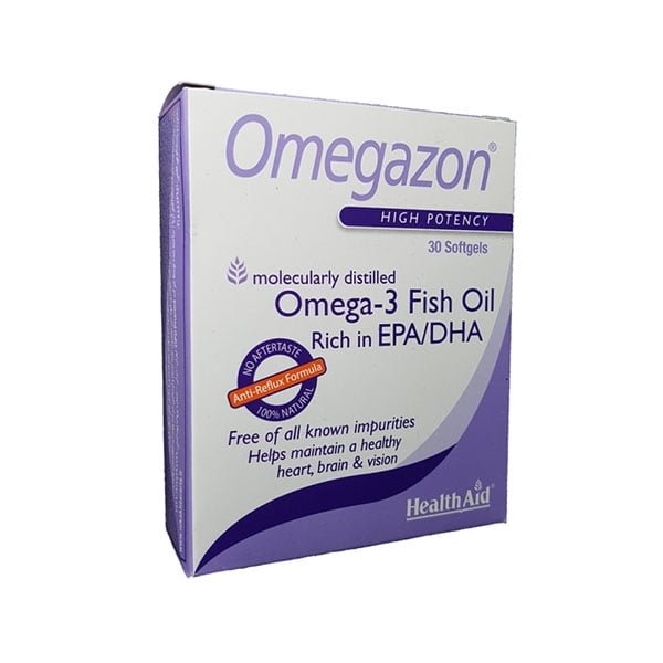 امگازون هلث اید ۳۰ عددی HealthAid Omegazon 30 Softgels