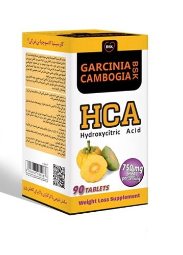 گارسینیا کامبوجیا بی اس کی 90 عددی BSK Garcinia Cambogia Extract 90 Tablets