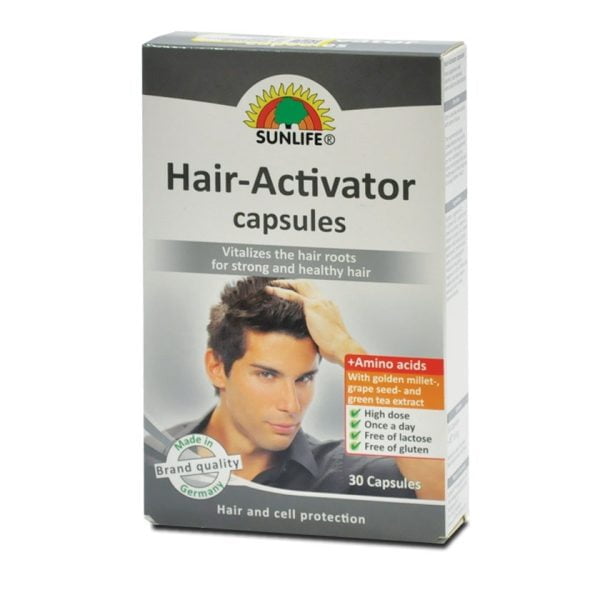 هیر-اکتیواتور سان لایف 30 عددی Sunlife Hair-Activator 30 Capsules