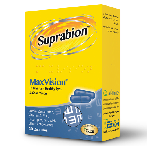سوپرابیون مکس‌ویژن 30 عددی Suprabion MaxVision 30 Capsules