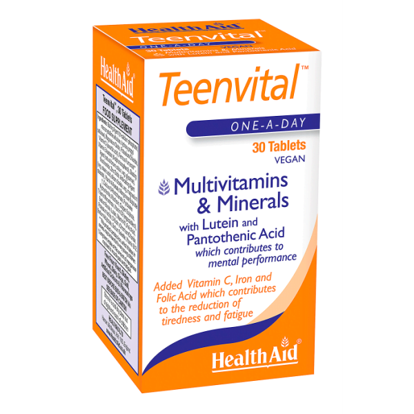 تین ویتال هلث اید 30 عددی HealthAid Teenvital 30 Tablets